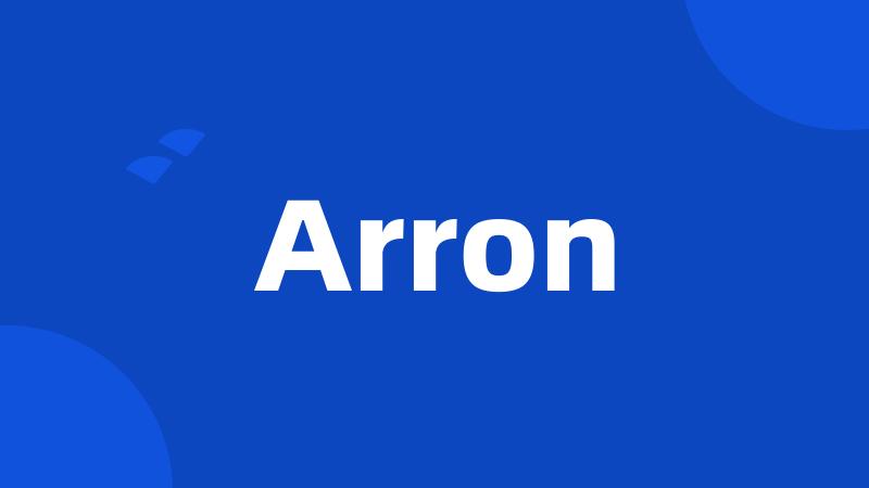 Arron