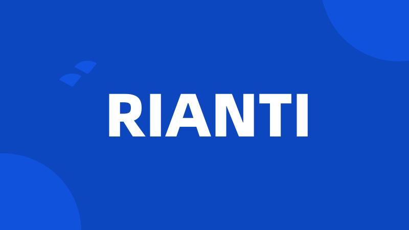 RIANTI