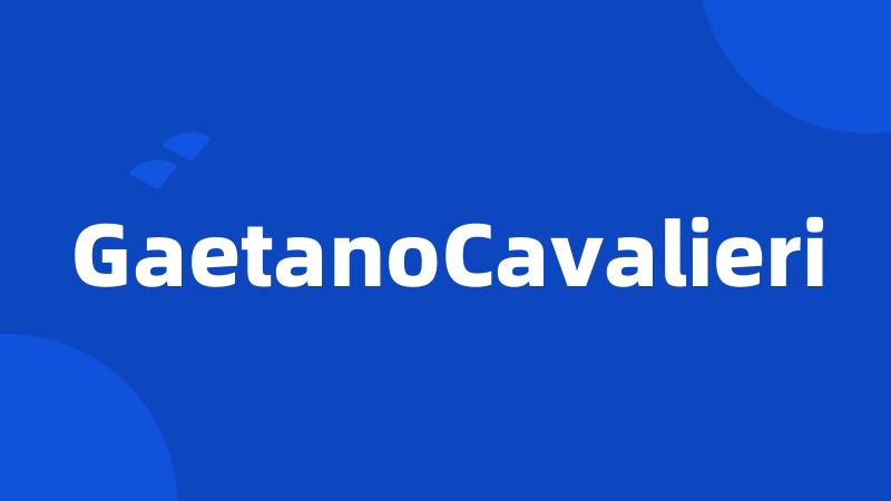 GaetanoCavalieri