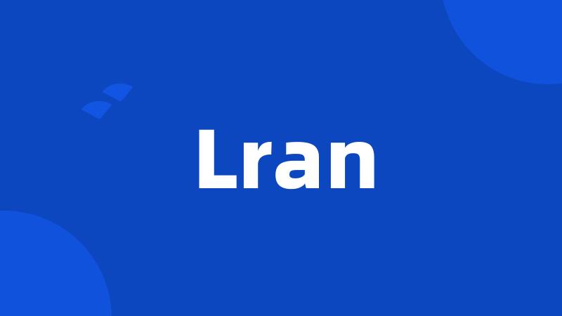 Lran