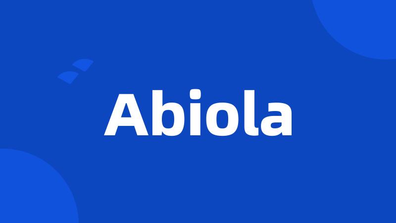 Abiola