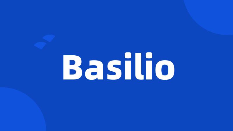 Basilio