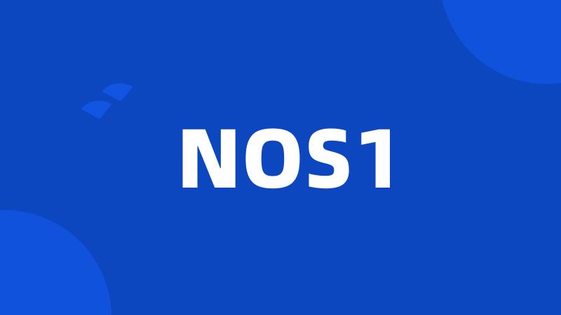 NOS1