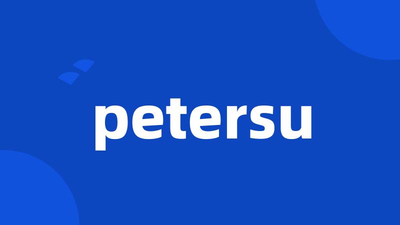 petersu