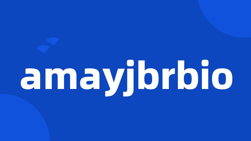 amayjbrbio