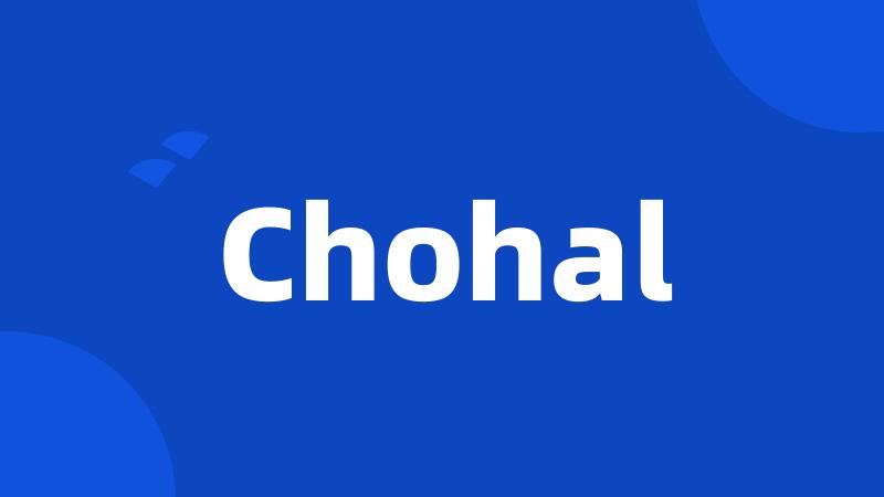 Chohal