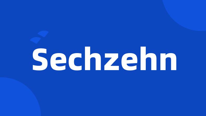 Sechzehn