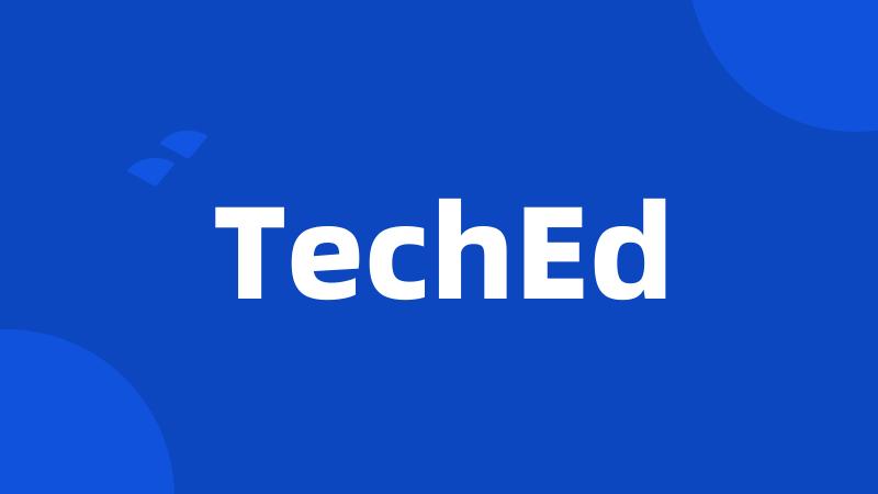 TechEd