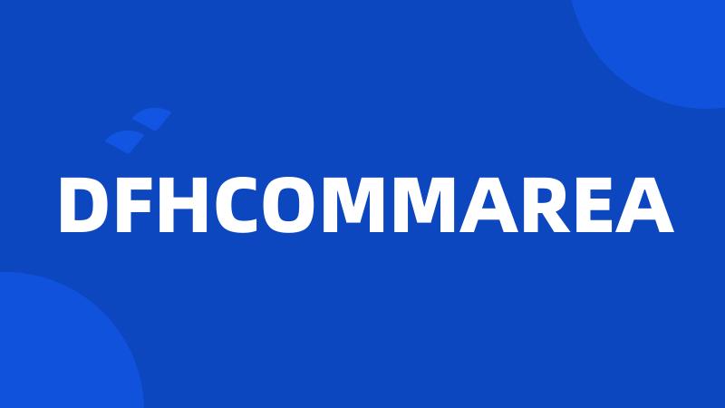 DFHCOMMAREA