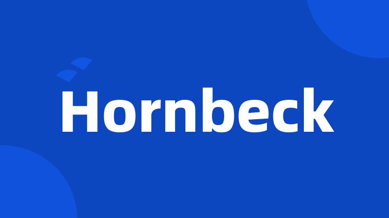 Hornbeck