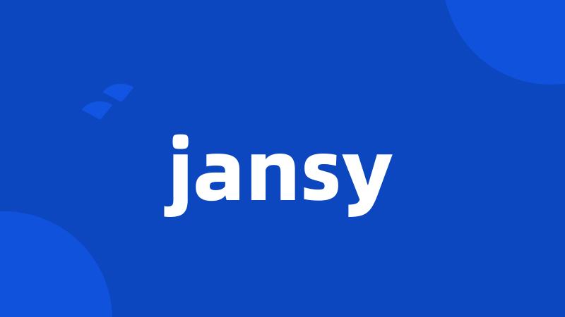 jansy