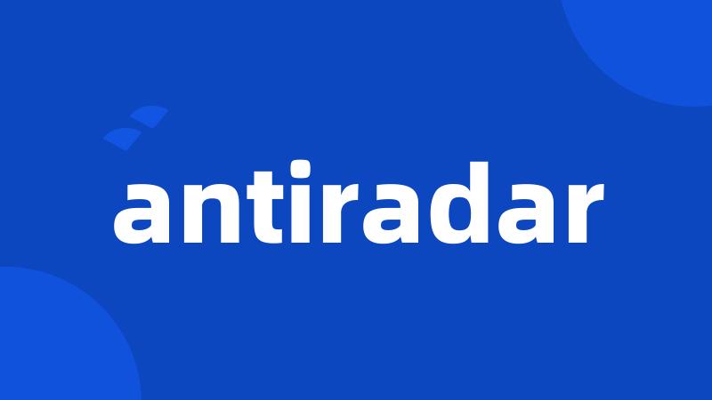 antiradar