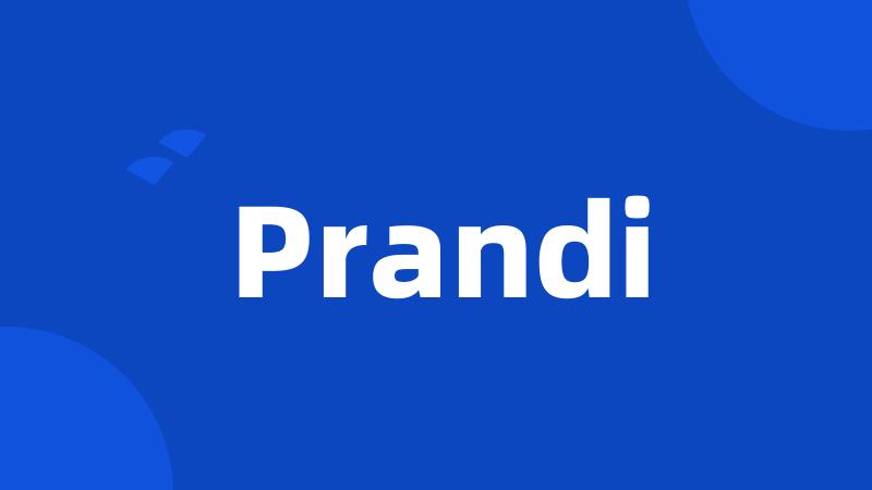 Prandi