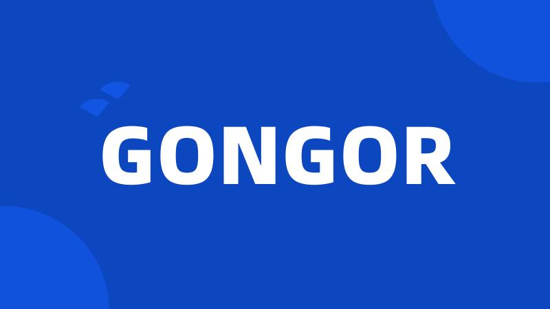 GONGOR