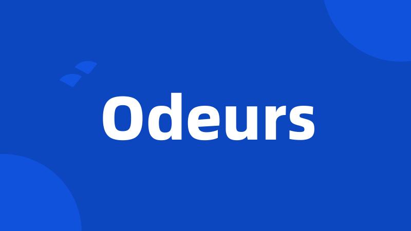 Odeurs