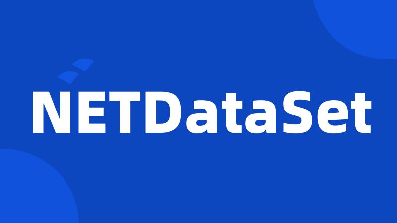 NETDataSet