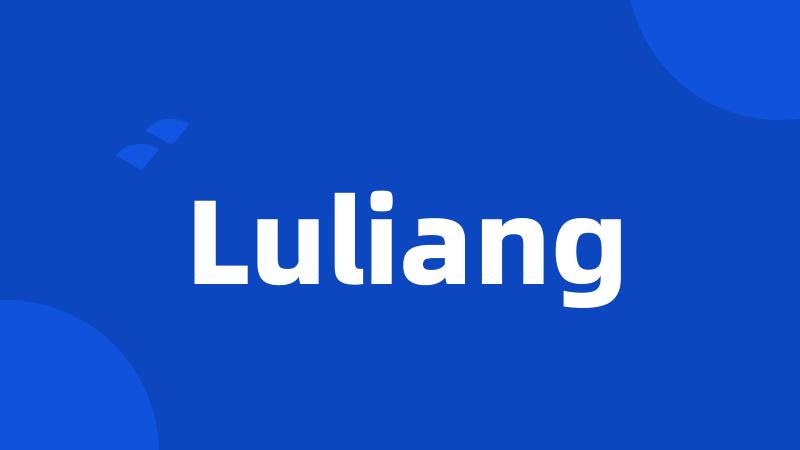 Luliang