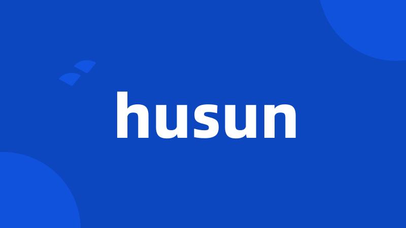 husun