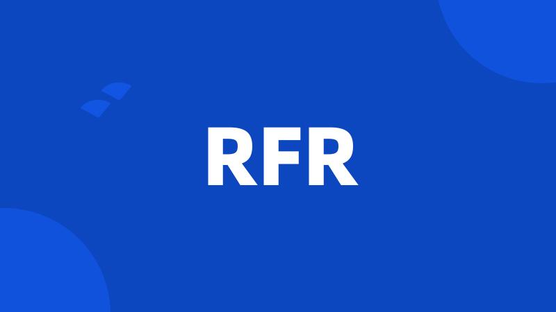 RFR