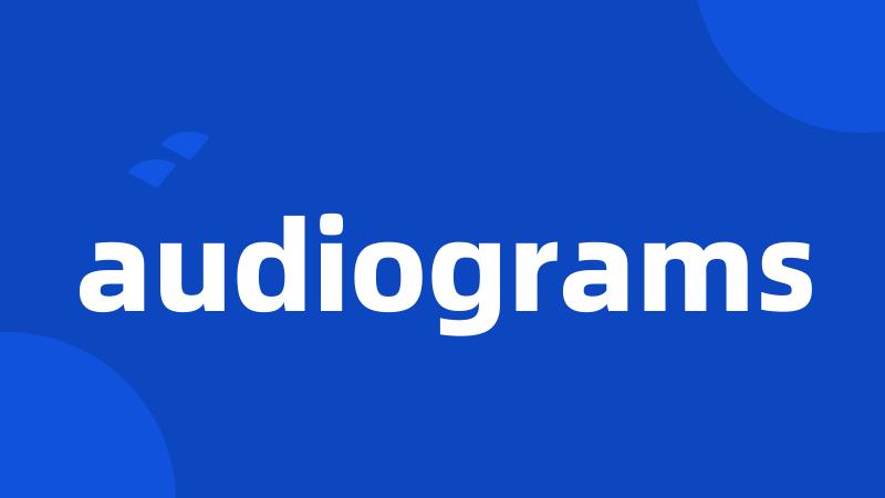 audiograms