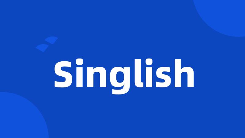 Singlish