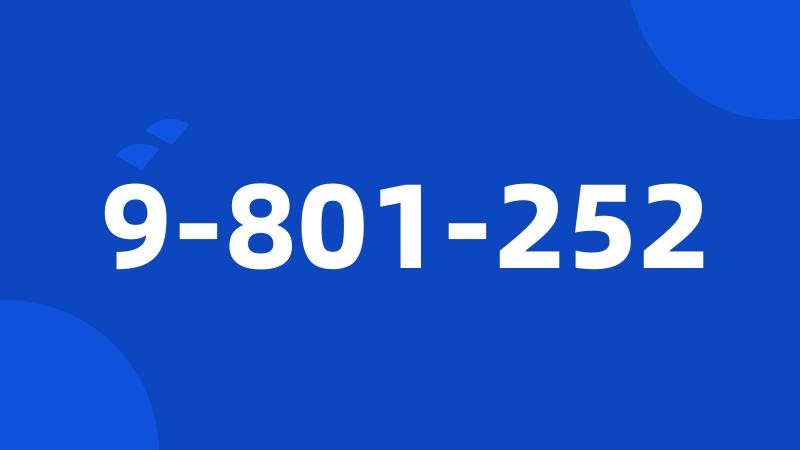 9-801-252