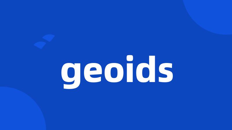 geoids