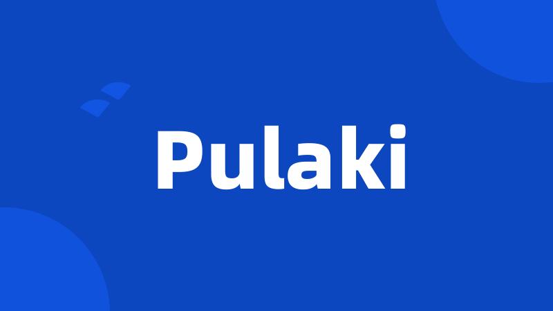 Pulaki