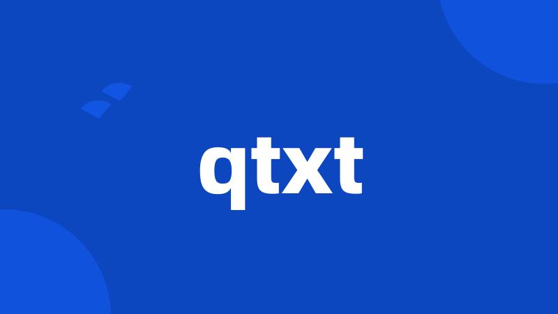 qtxt