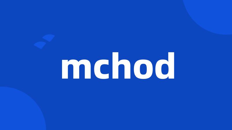 mchod