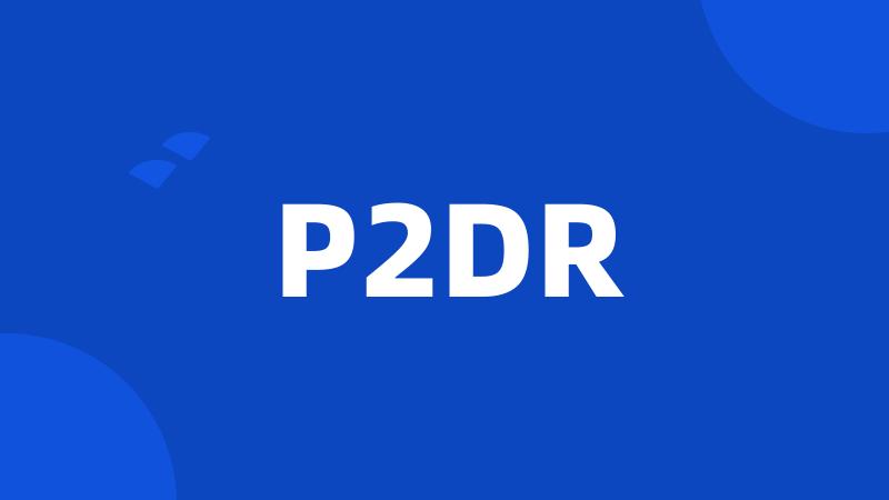 P2DR