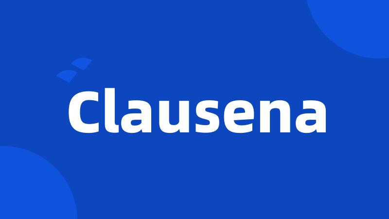 Clausena