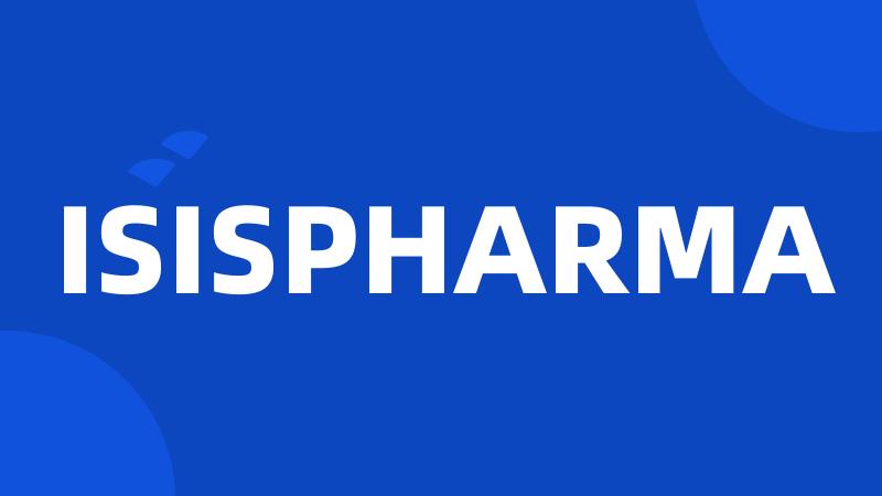 ISISPHARMA