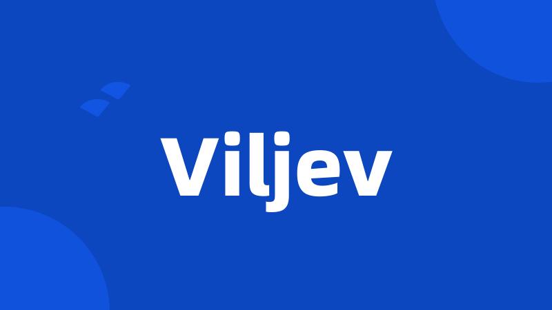 Viljev