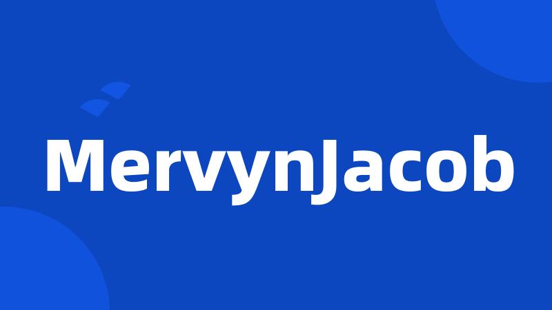 MervynJacob