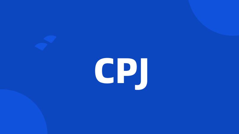 CPJ