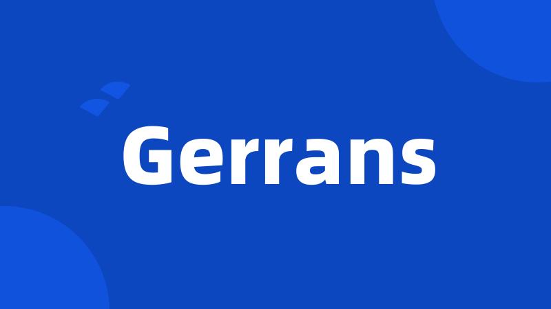 Gerrans