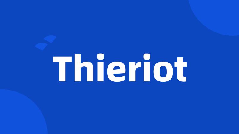 Thieriot