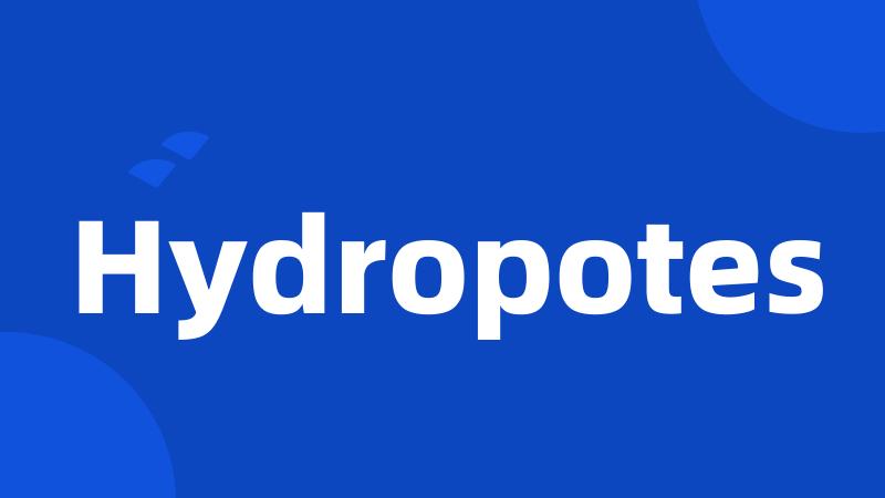 Hydropotes