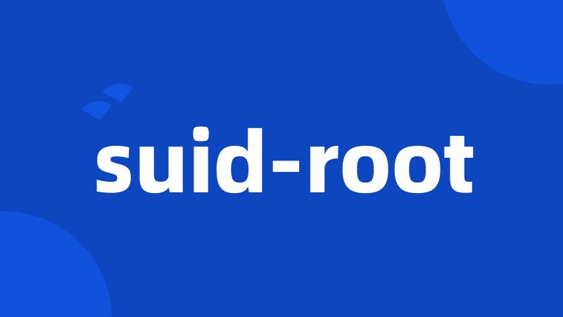 suid-root