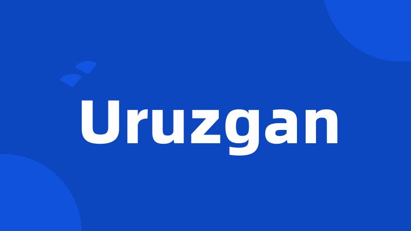 Uruzgan