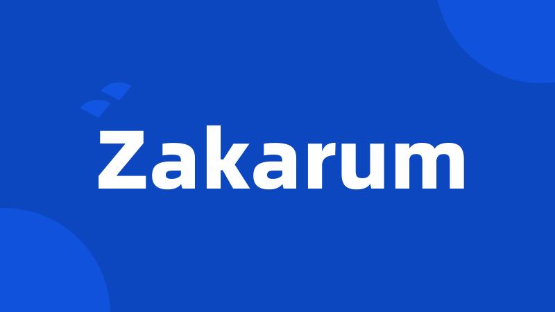 Zakarum