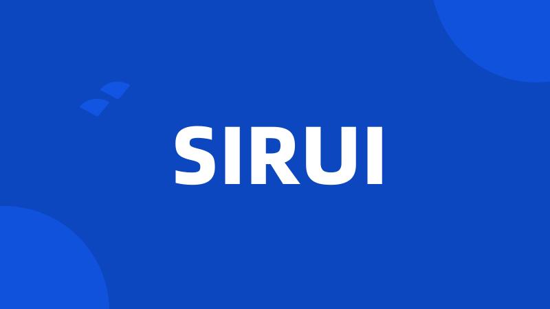 SIRUI