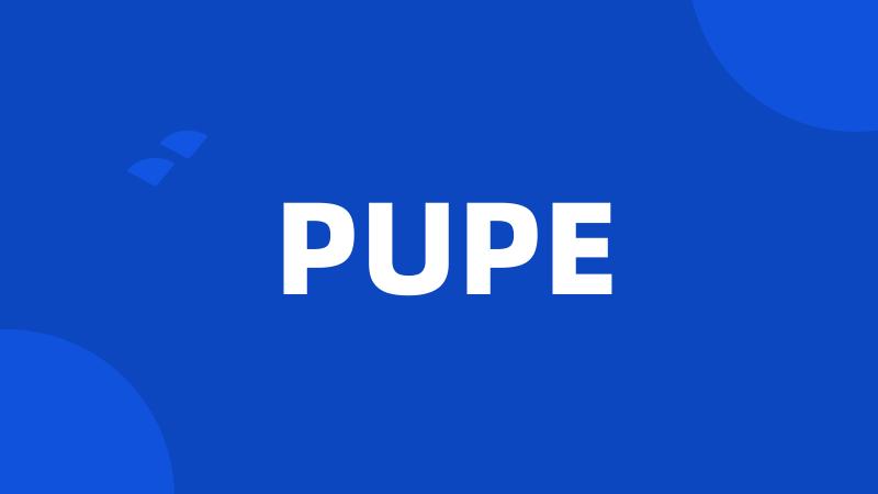 PUPE