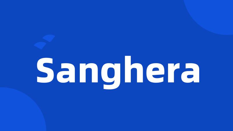 Sanghera