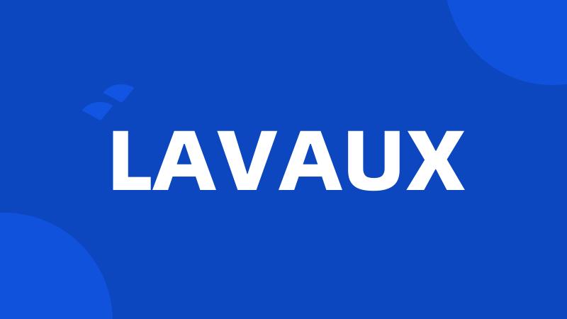 LAVAUX