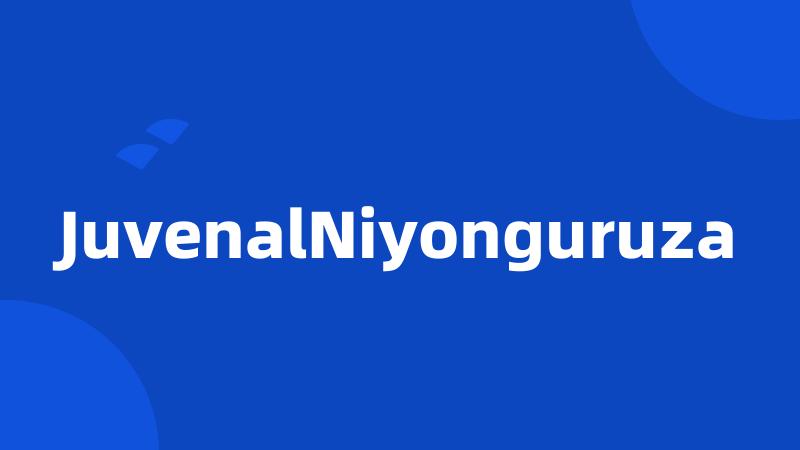 JuvenalNiyonguruza