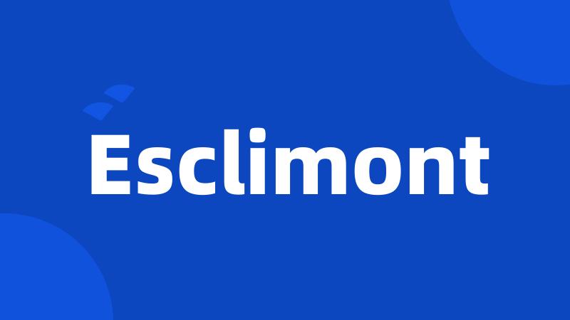 Esclimont