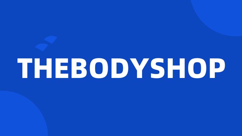 THEBODYSHOP