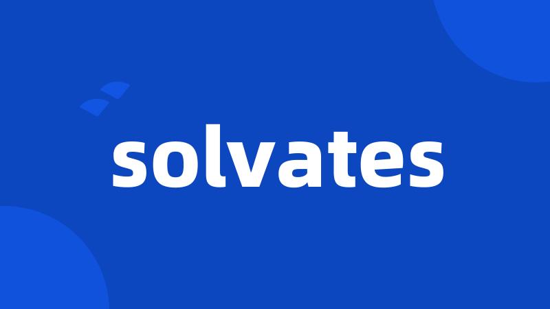 solvates